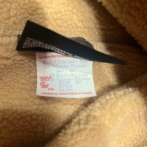 Tan women’s winter button up coat Country Clothing Company Cheyanne collection - Picture 10 of 10